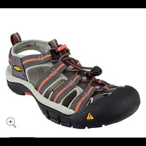 NICE KEEN original sport sandals 6.5 brown orange
